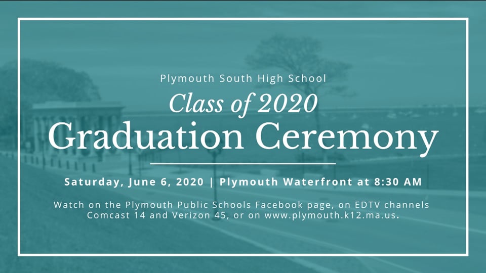 PSHS Graduation Class of 2020 Plymouth EDTV